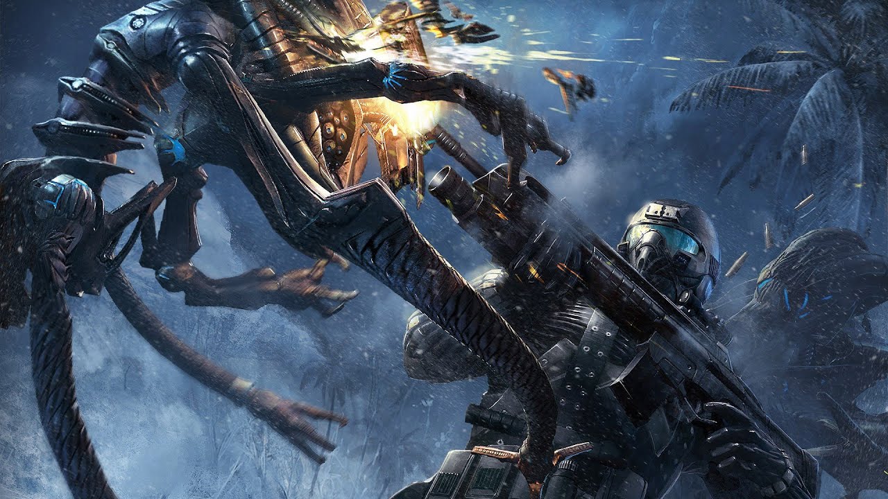 බුවලු පිටසක්වලයෝ  #crysis