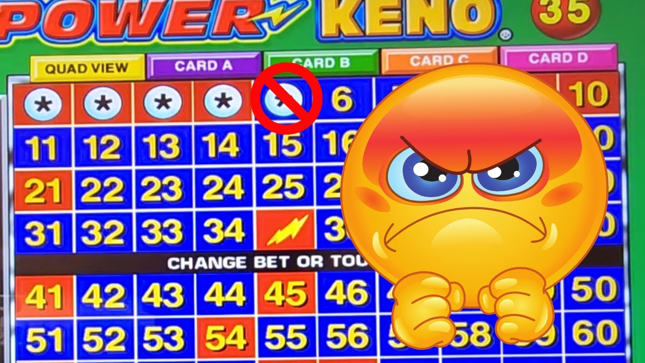 Four Card Power Keno - Last Man Standing Strategy Pays Off!