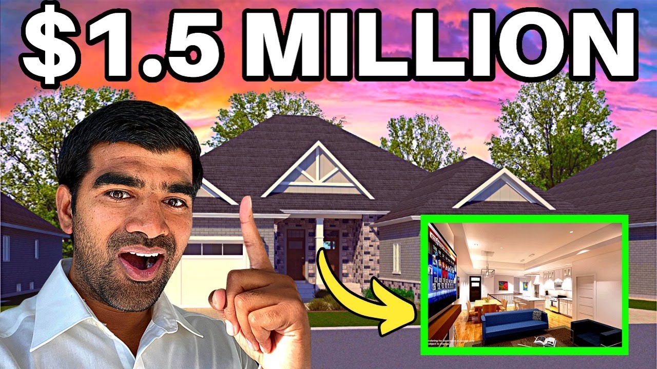 Touring $1.5 Million Pre-Construction House In Windsor Ontario | What A Steal!🤯