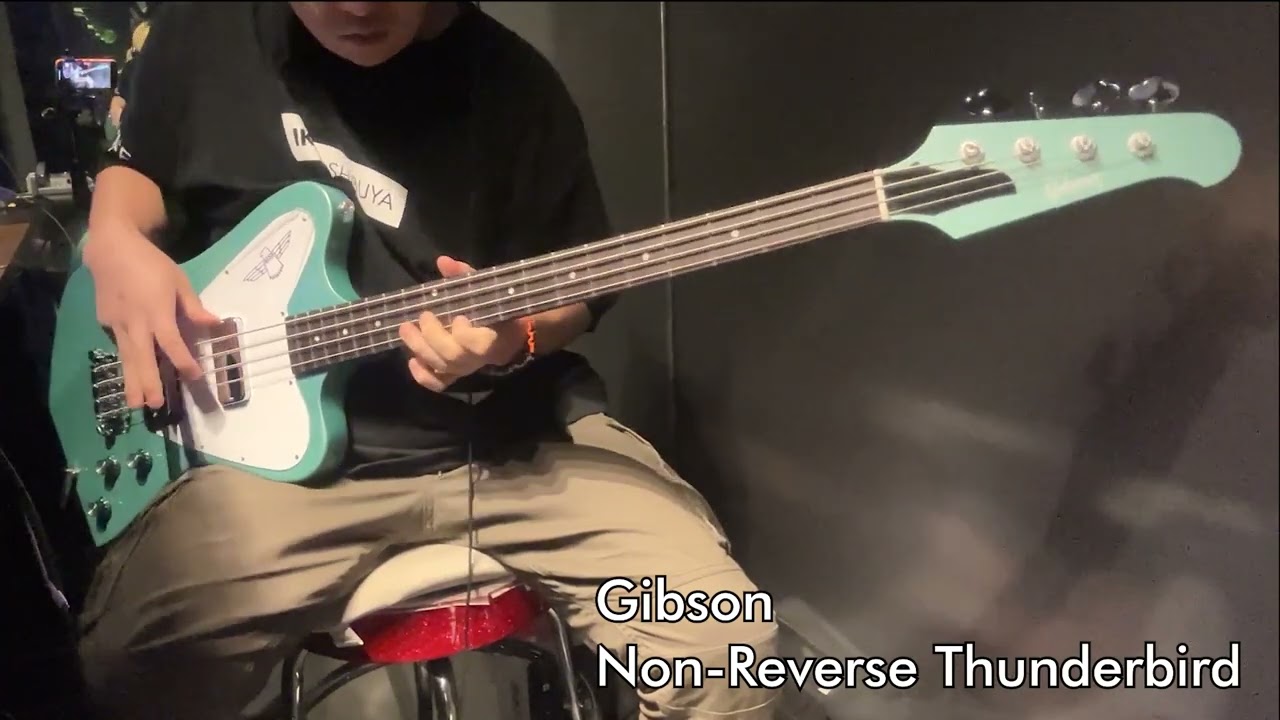 【Ikebe B-Sound Check】Gibson Non-Reverse Thunderbird【試奏動画】