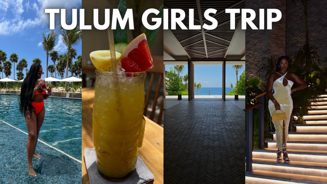 TULUM VLOG: Luxury Resort, Private Yacht, Taboo Beach Club, I Broke My Vlog Camera | Nyla Imani