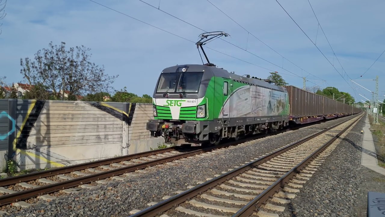 BR185 192-2 DB CARGO TRAXX AC1I2 i BR193 831-5 SETG VECTRON