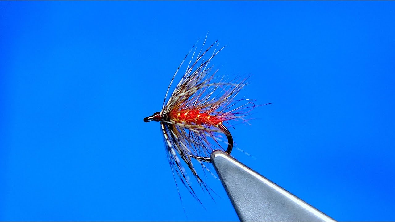 Tying a Partridge Red Palmer Wet Fly with Davie McPhail