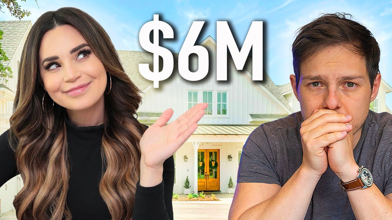 Millionaire Reacts: MY NEW $6,000,000 HOME! | Rosana Pansino