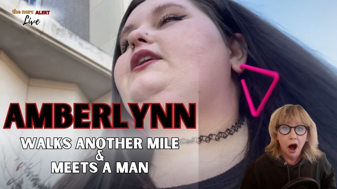 AMBERLYNN walks another mile and meets a man