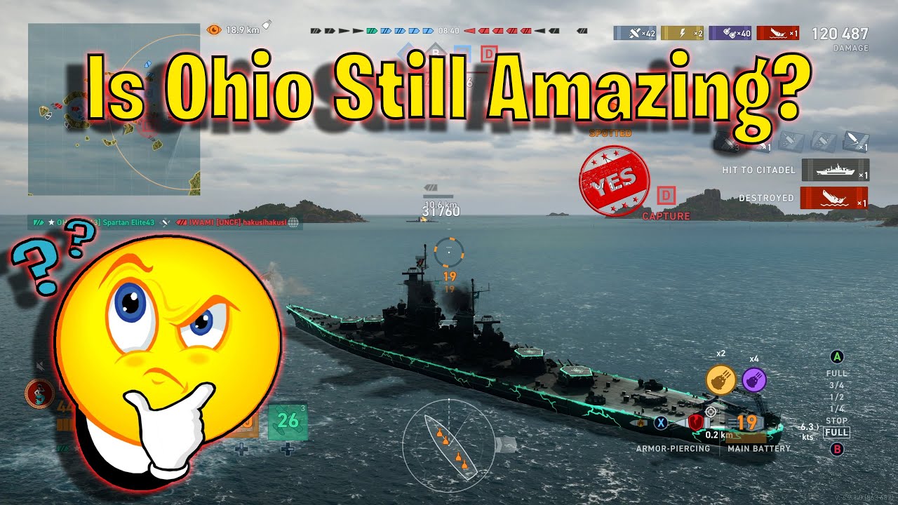 Is Ohio Still Crazy Good?! (World of Warships Legends)