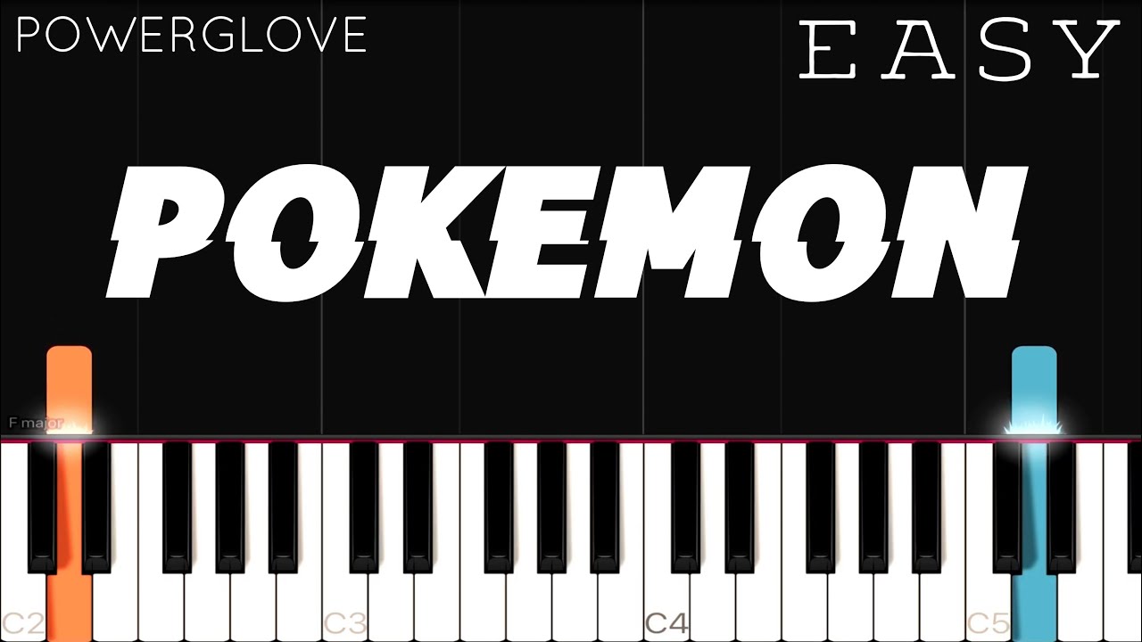 Pokemon Theme | EASY Piano Tutorial