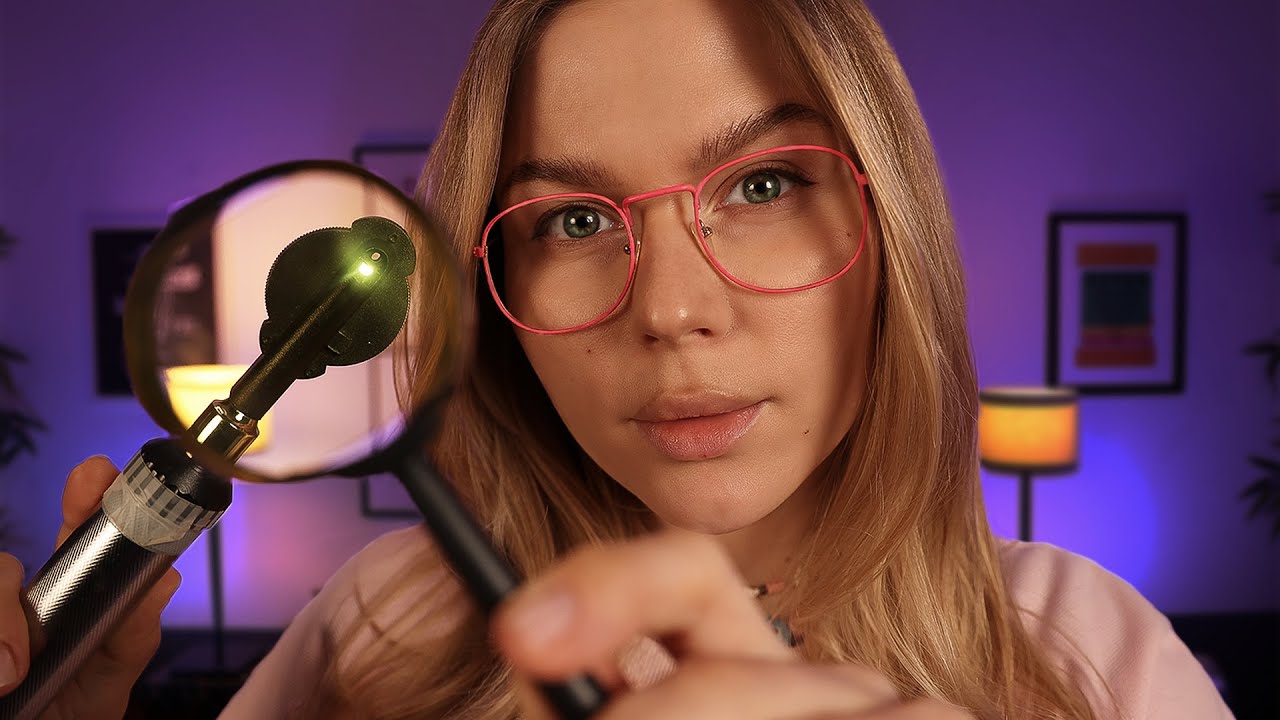 ASMR Eye Exam & Glass Fitting for Your Perfect Frames 👓✨