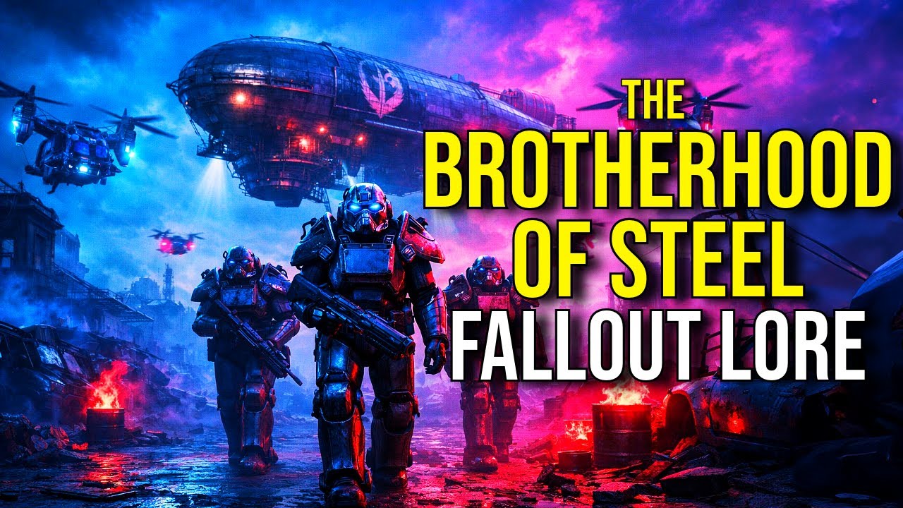 The BROTHERHOOD OF STEEL (Origins, Wars, Technology & Beliefs + History) FALLOUT LORE EXPLAINED