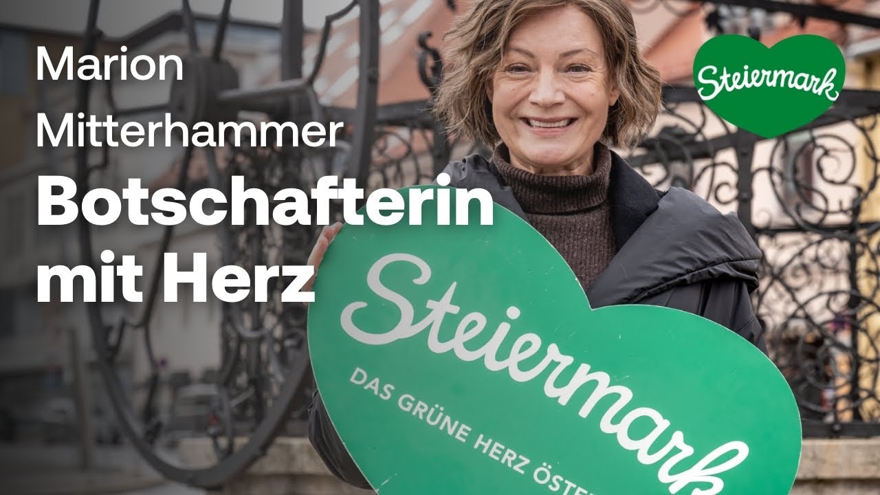Marion Mitterhammer über ihre steirischen Wurzeln und Filmvisionen | Botschafterin mit Herz 💚