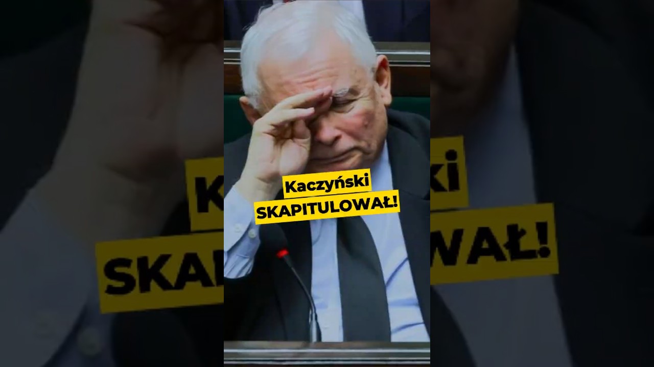 Kaczyński SKAPITULOWAŁ! #Kaczyński #Kaczor #Nawrocki #Batyr #PiS #PiStoMafia #Polska #polityka
