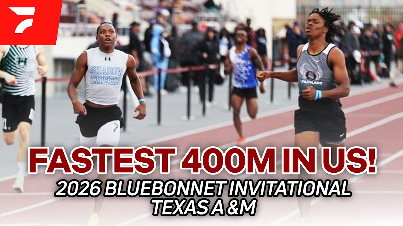 TOP TWO FASTEST 400M RUNNERS IN THE COUNTRY | Texas A&M Bluebonnet Invite