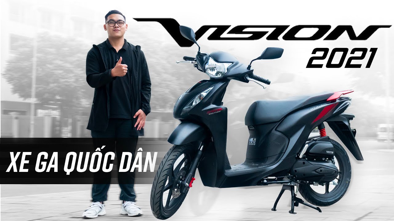 Honda Vision 2021: Phá đảo thị trường xe tay ga một lần nữa!