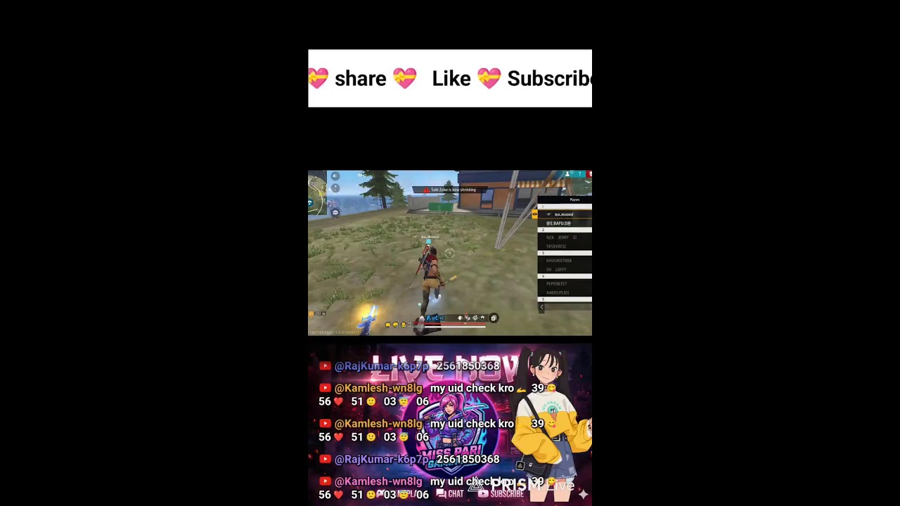 Live streaming of miss pari gaming yt