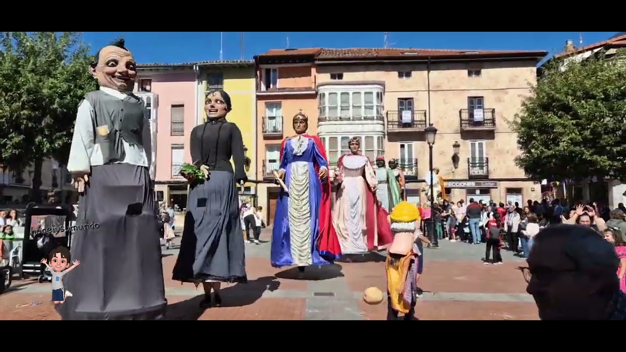 GIGANTADA- CONCENTRACION DE GIGANTES. MIRANDA DE EBRO 2024.