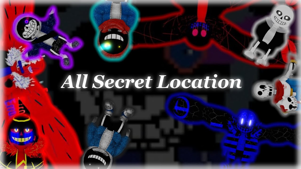 [Undertale Multiverse Simulator - All Secret Location - Showcase]