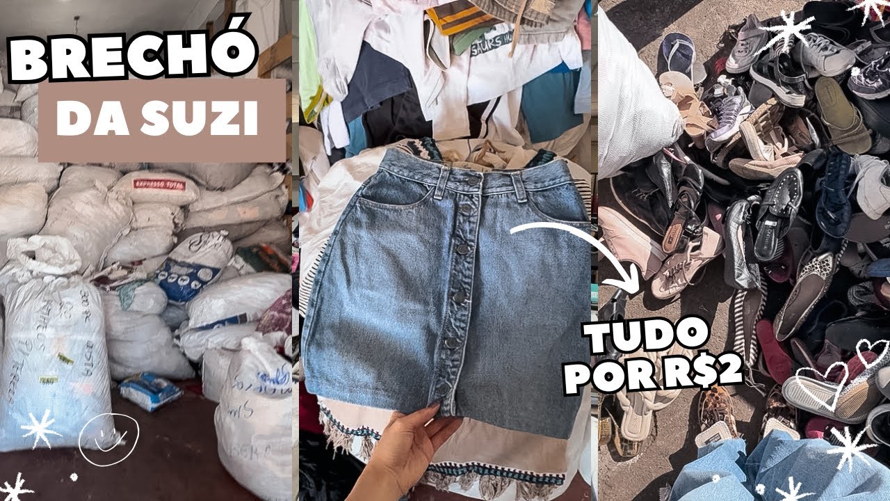 BRECHÓ DA SUZI | tudo por R$2 | melhores brechós do Brasil!!!