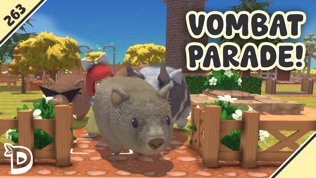 Сегодня переезд для моих вомбатов! | Dinkum Days — 🦘 Dinkum