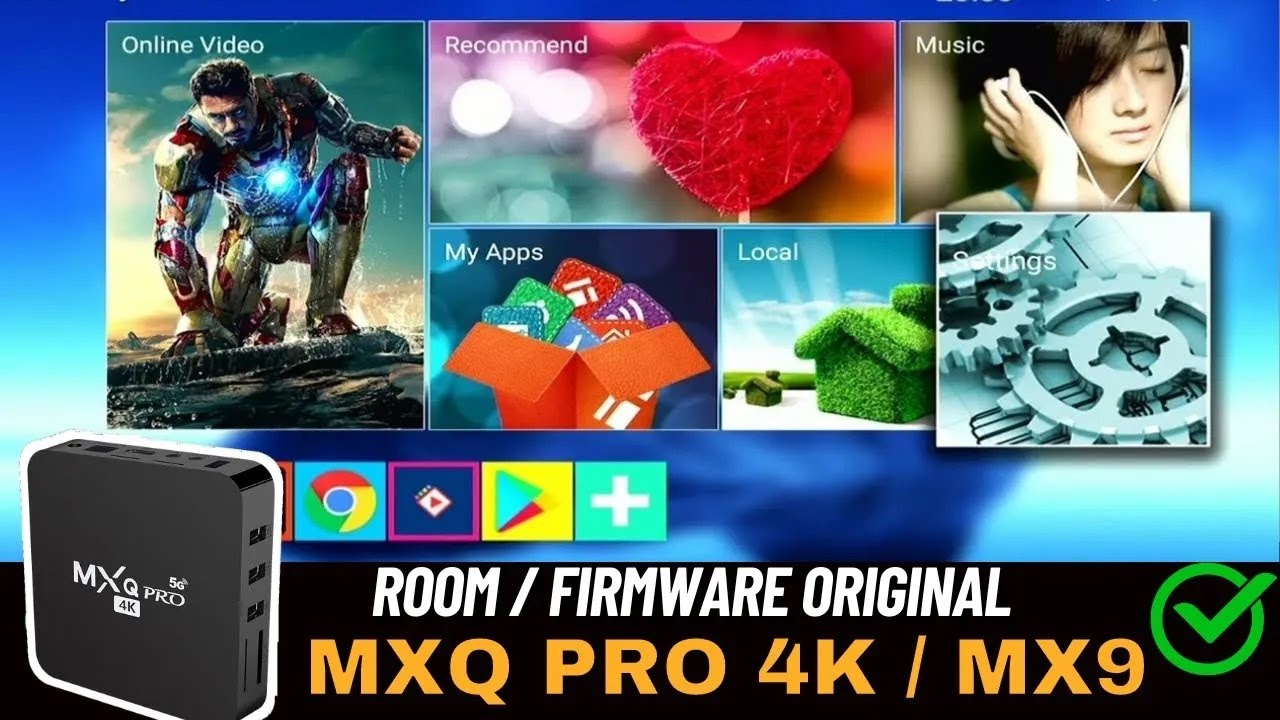 КАК ОБНОВИТЬ | ОРИГИНАЛЬНАЯ ПРОШИВКА ДЛЯ ТВ-БОКСА MXQ 4K PRO MX9 - ПЛАТА R329Q V3.1