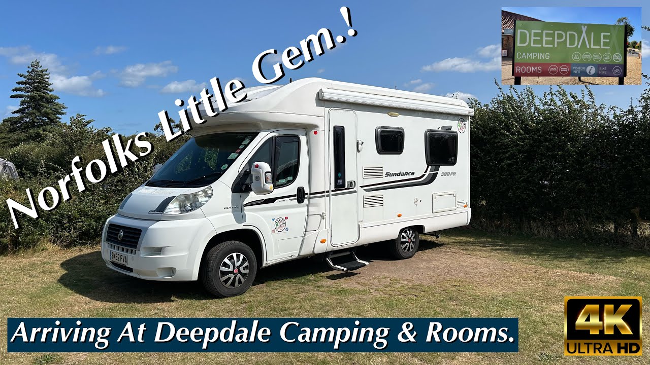 Arriving at Deepdale Camping & Rooms Burnham Deepdale Norfolk | Full Campsite Walk Around