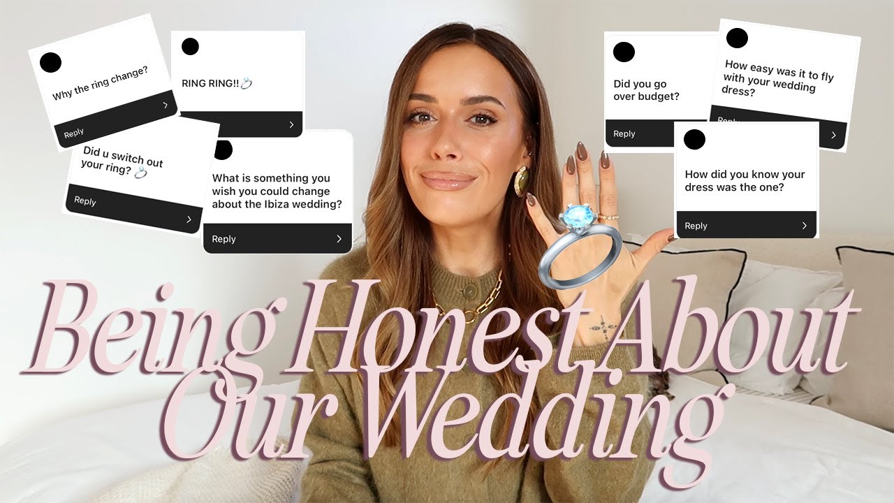 BEING HONEST ABOUT OUR WEDDING + NEW RING REVEAL | Suzie Bonaldi