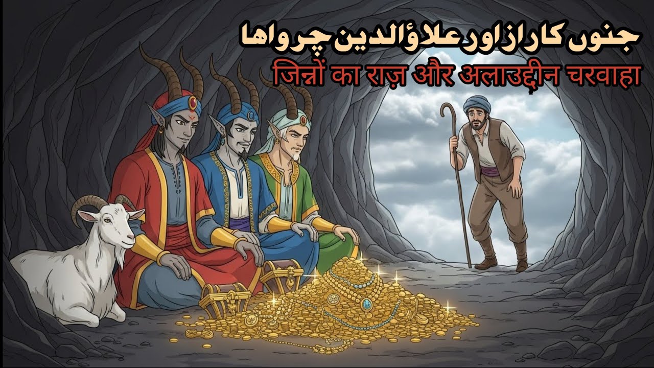 Jinnon ka Raaz aur Alauddin Charwaha | जिन्नों का राज़ और अलाउद्दीन चरवाहा | Islamic Moral Story