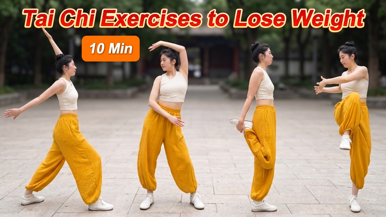10-minutowy trening Tai Chi na poprawę krążenia, zastrzyk energii i naturalną utratę wagi w domu