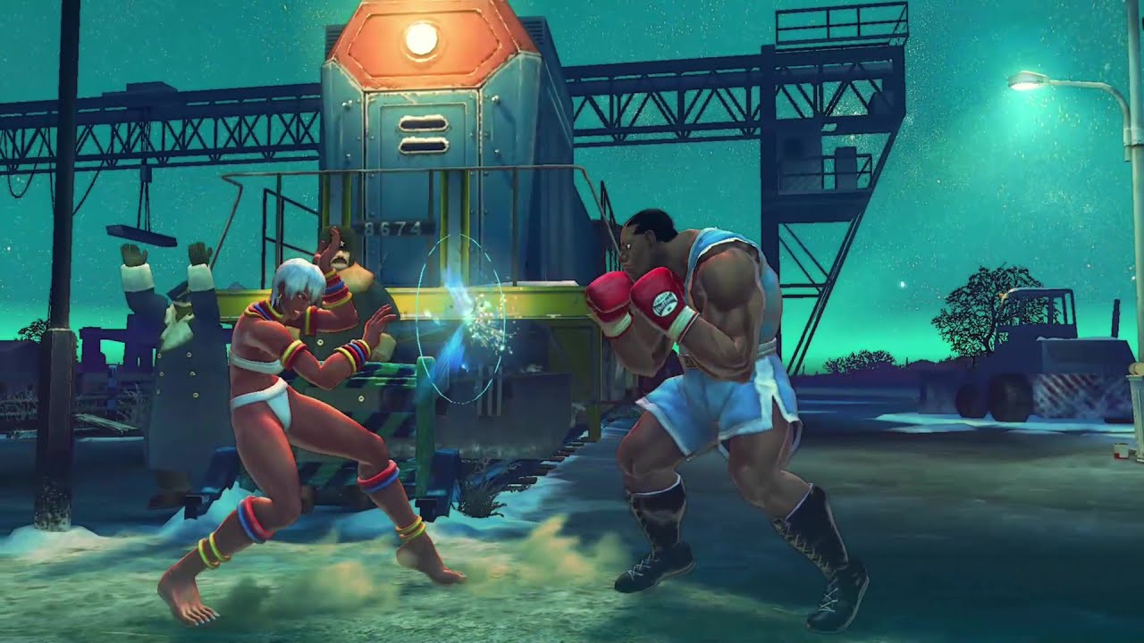 Ultra Street Fighter IV – Elena VS Balrog