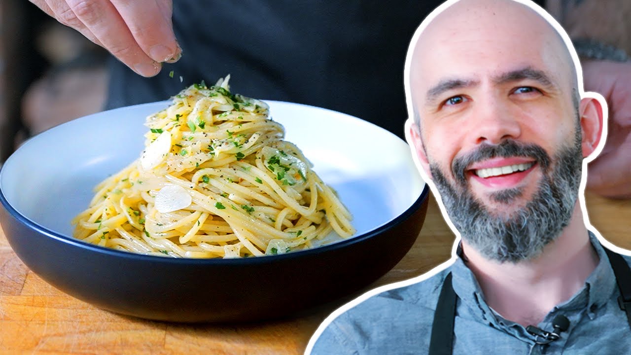 Babish Cook-Along: Pasta Aglio e Olio (Basic vs. Advanced)