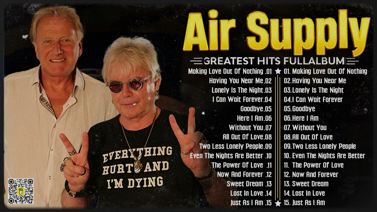 Air Supply Greatest Hits ⭐The Best Air Supply Songs 2024 🎁