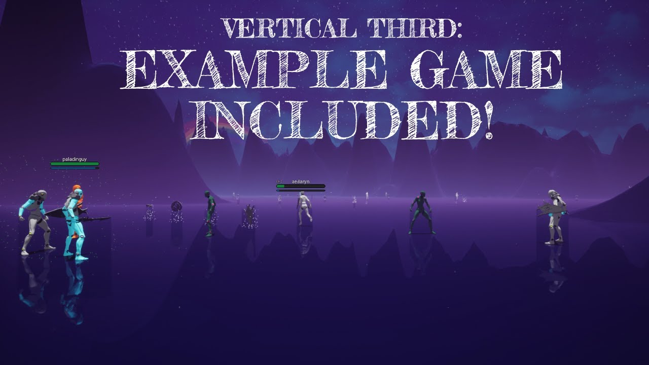 Vertical Third: Example Game Included To Modify