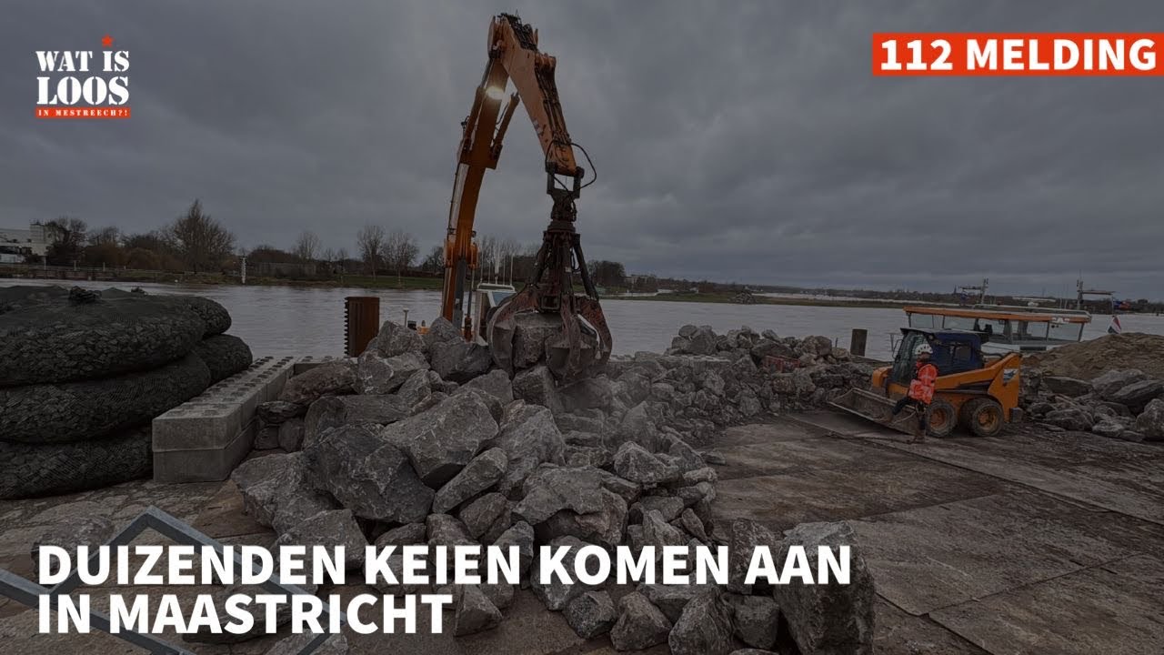 DUIZENDEN KEIEN KOMEN AAN IN MAASTRICHT