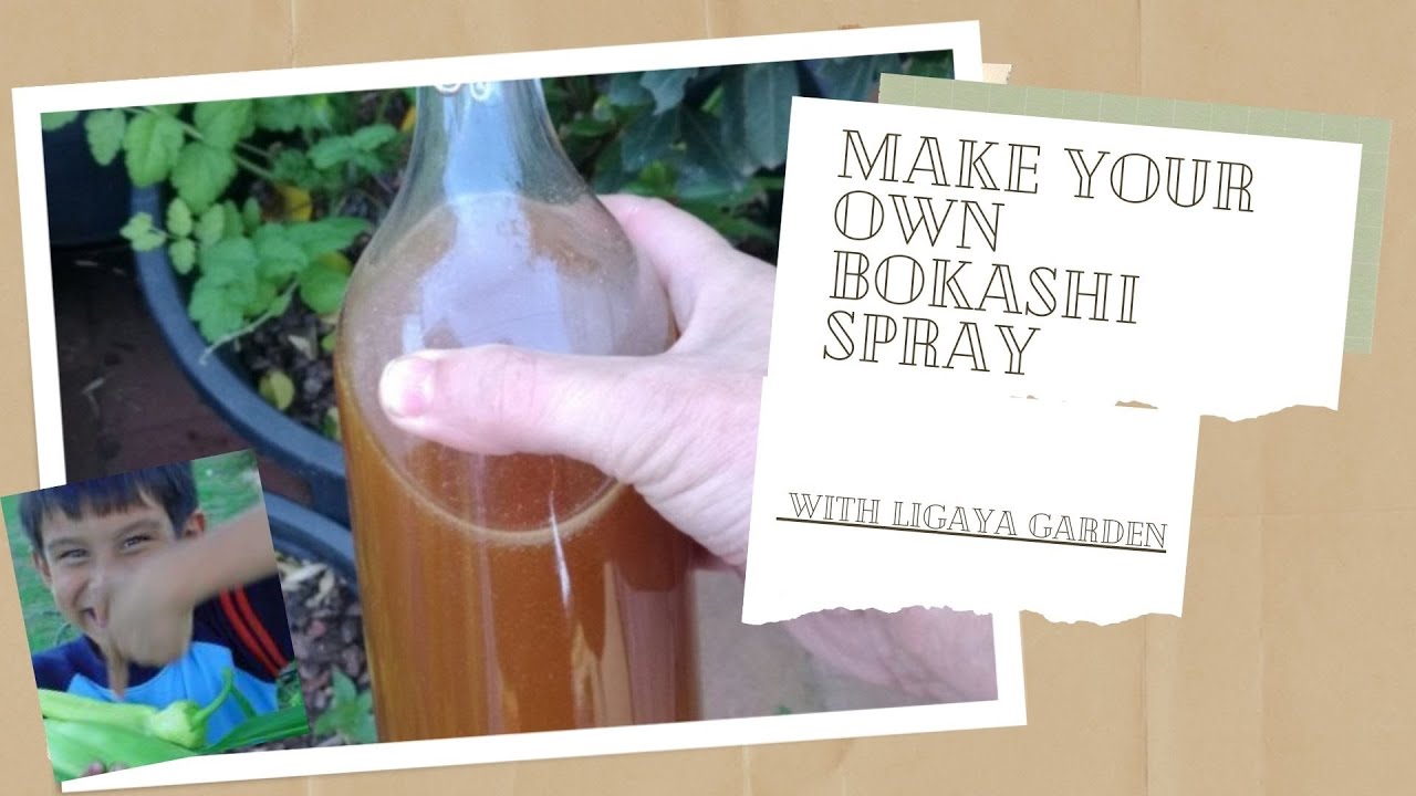 Make your own Bokashi spray