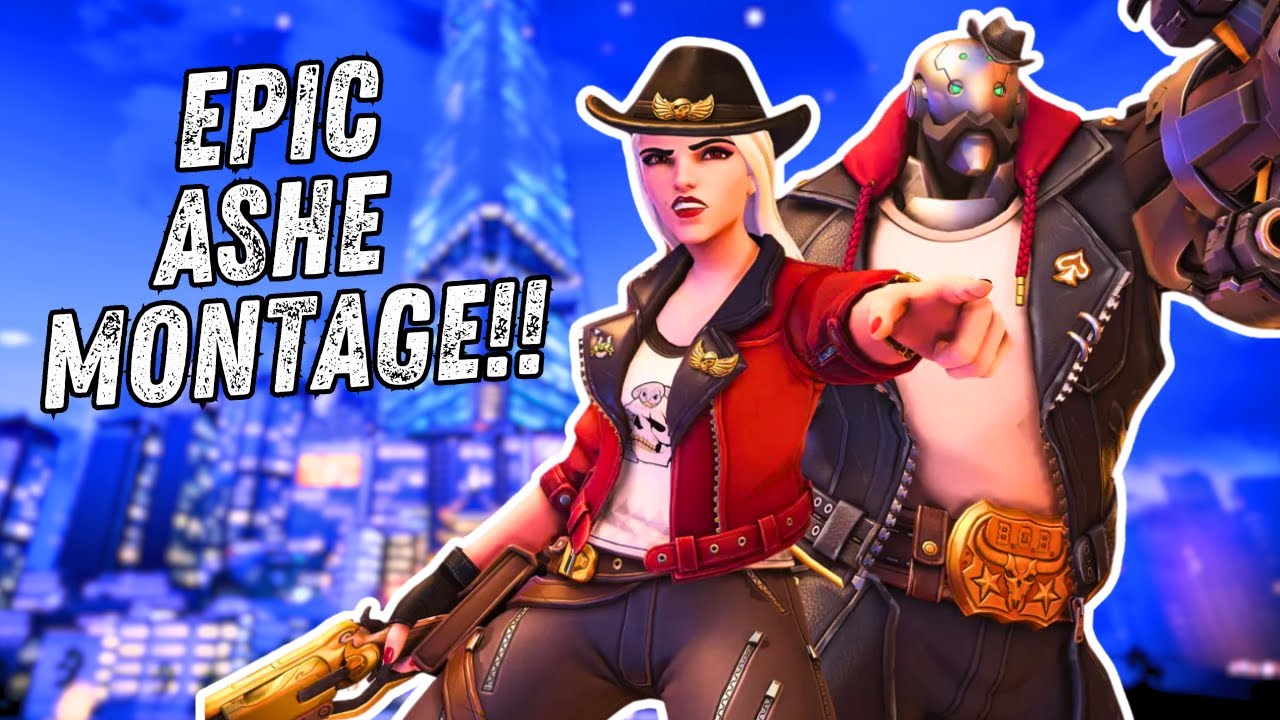 Когда Эш входит в лобби… Всё уже кончено | #Overwatch Основные моменты #91