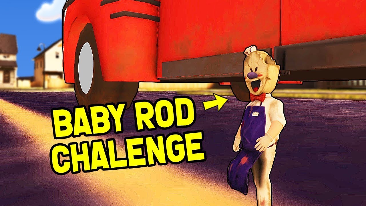 BABY ROD CHALLENGE! (Ice Scream Outwitt Mod Gameplay)