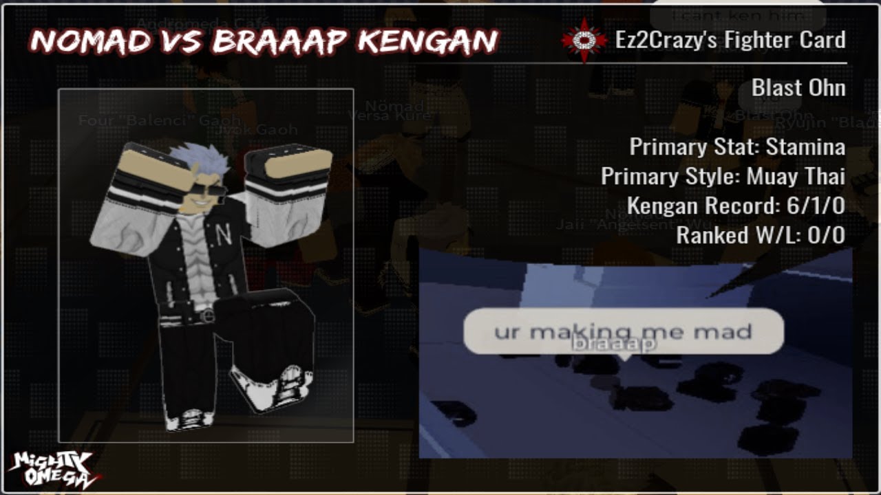 NOMAD VS. BRAAAP IN KENGAN MATCHES | MIGHTY OMEGA