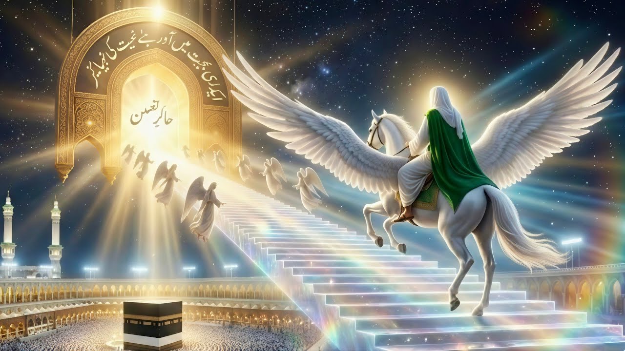 Shab e Meraj Ka Waqia | 27 Rajab Ki Raat | Story Of Prophet Muhammad SAW | Muhammad SAW Ka Waqia