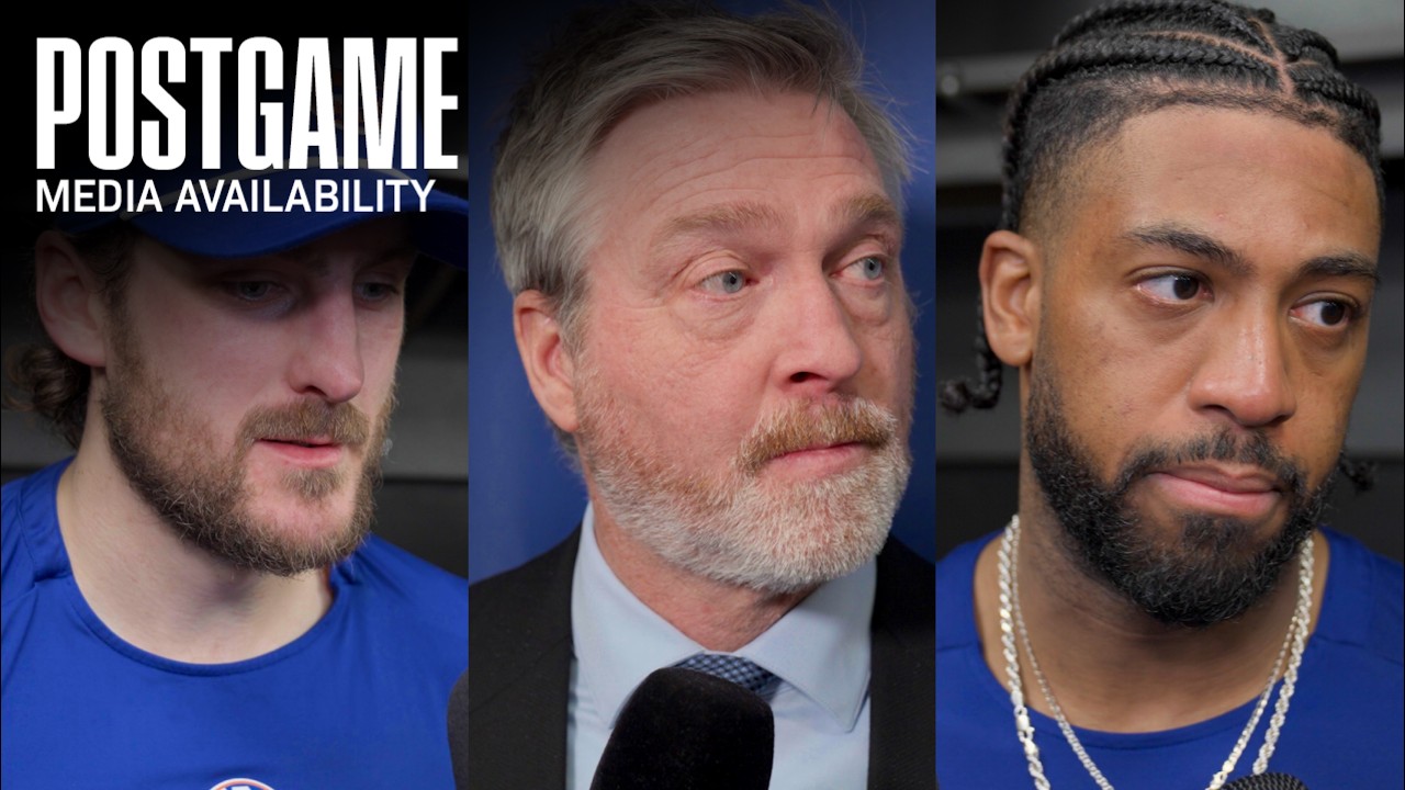 New York Islanders Postgame Availability | NYI at VAN