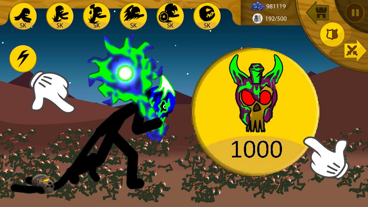 All God Vs Neon Boss-Stick War Legacy