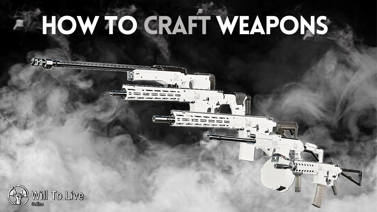 Will To Live Online 2025 - How to craft weapons