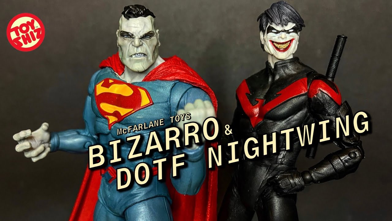 2021 Bizarro & Jokerized Nightwing by McFarlane Toys