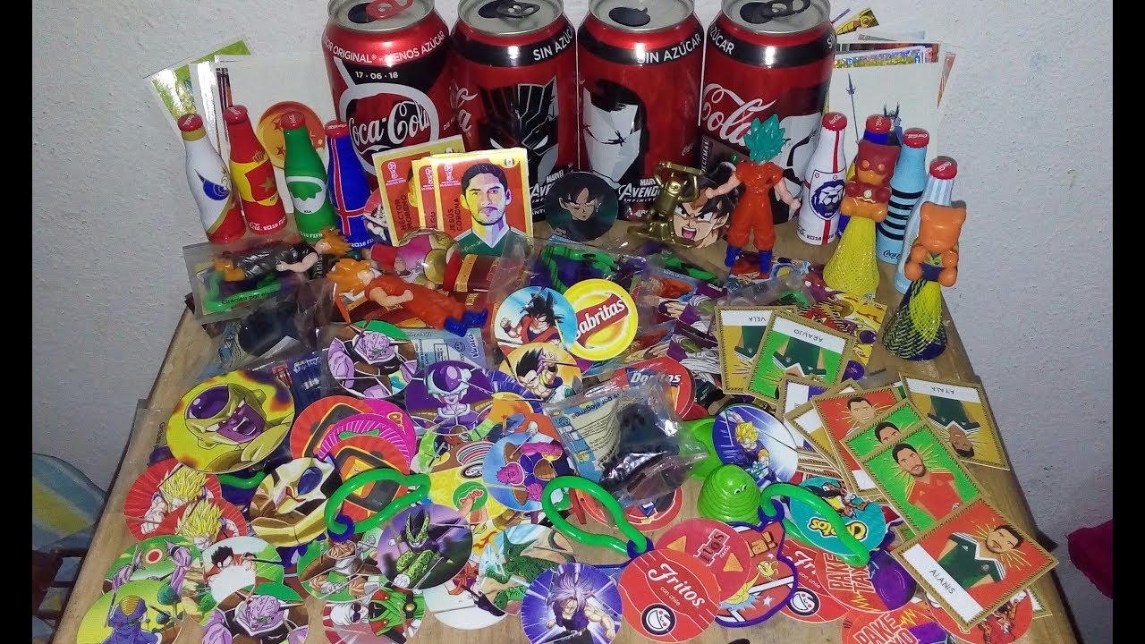 Regalando Tazos/Xferas Dragon Ball/ Minimundialistas coca cola/ Figuritas y demás coleccionables