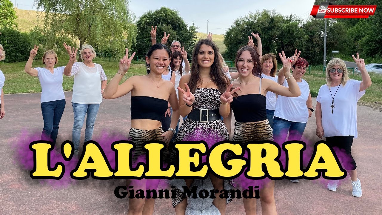 L' ALLEGRIA - Gianni Morandi | COREOGRAFIA | Baile en linea | Balli gruppo | line DANCE | Choreo