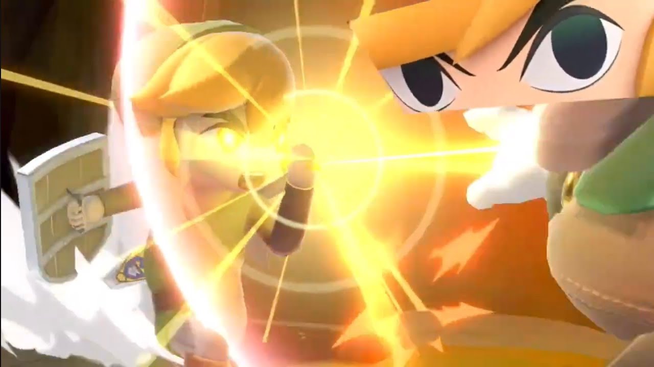 바람의 지휘봉 (SSBU TOON LINK Montage)