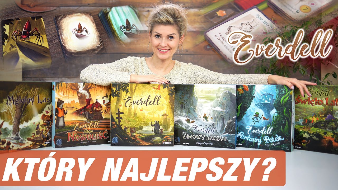 Everdell: Stacja Nowoliść │ Mgielny Las │Zimowy szczyt │Perłowy potok │Święto Lata │Który najlepszy?