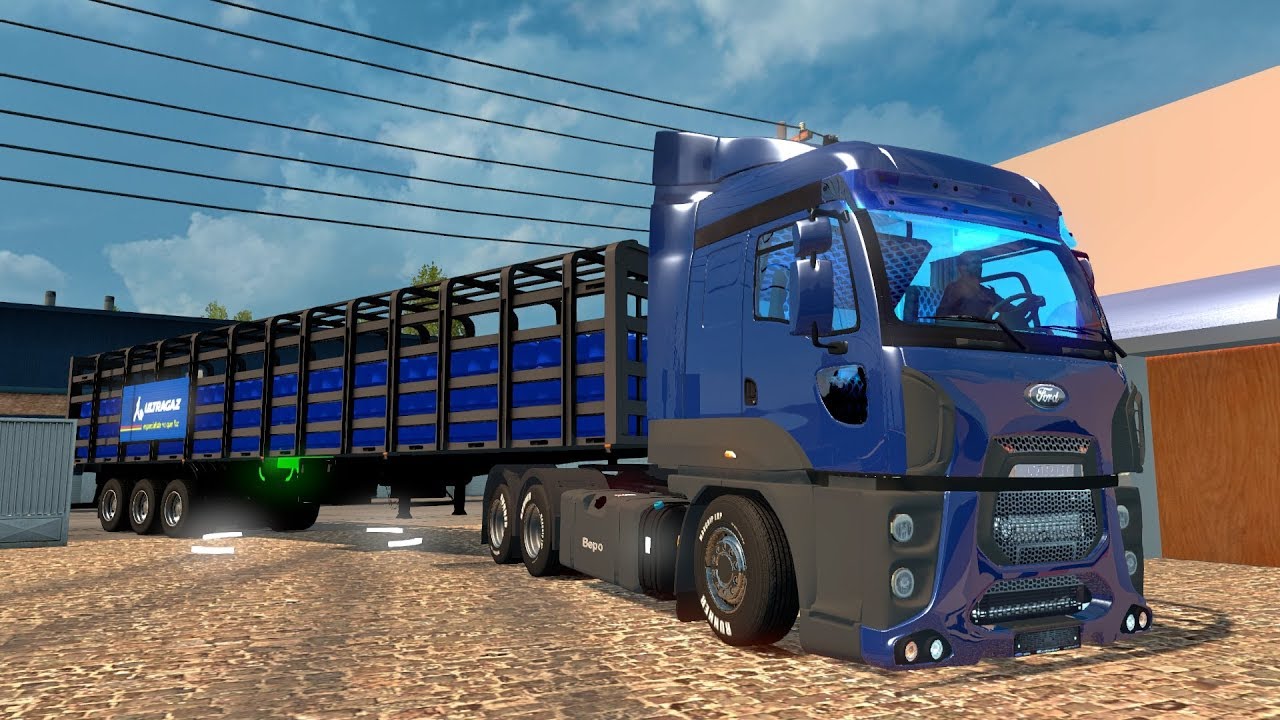 BRASIL | Ford Cargo 2842 de Jacupiranga a Jariquera | Tanques de Gas