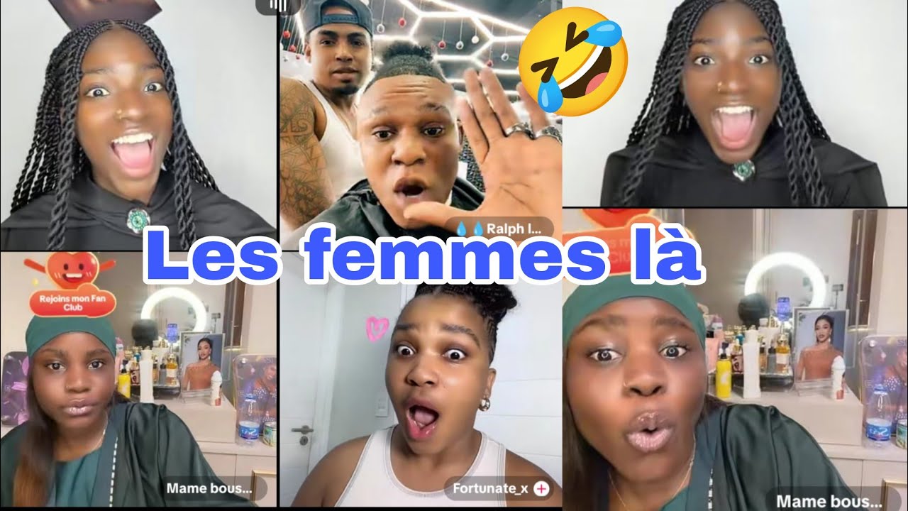 🤣😁 les femmes veulent faire quoi? Elles sont entrain de discuter pour un homme 