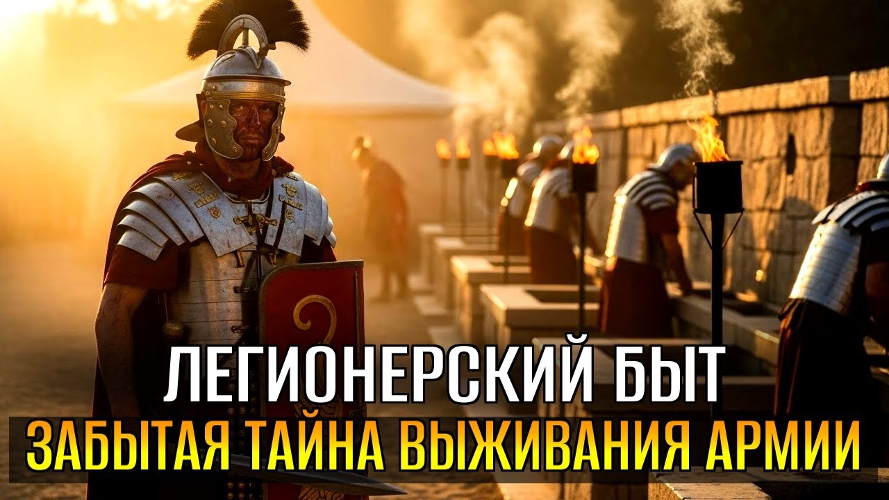 ТУАЛЕТ В РИМСКОМ ЛЕГИОНЕ: Как 5000 РИМСКИХ СОЛДАТ Справляли Нужду в Лагере и НЕ ПОГИБЛИ от Инфекций?