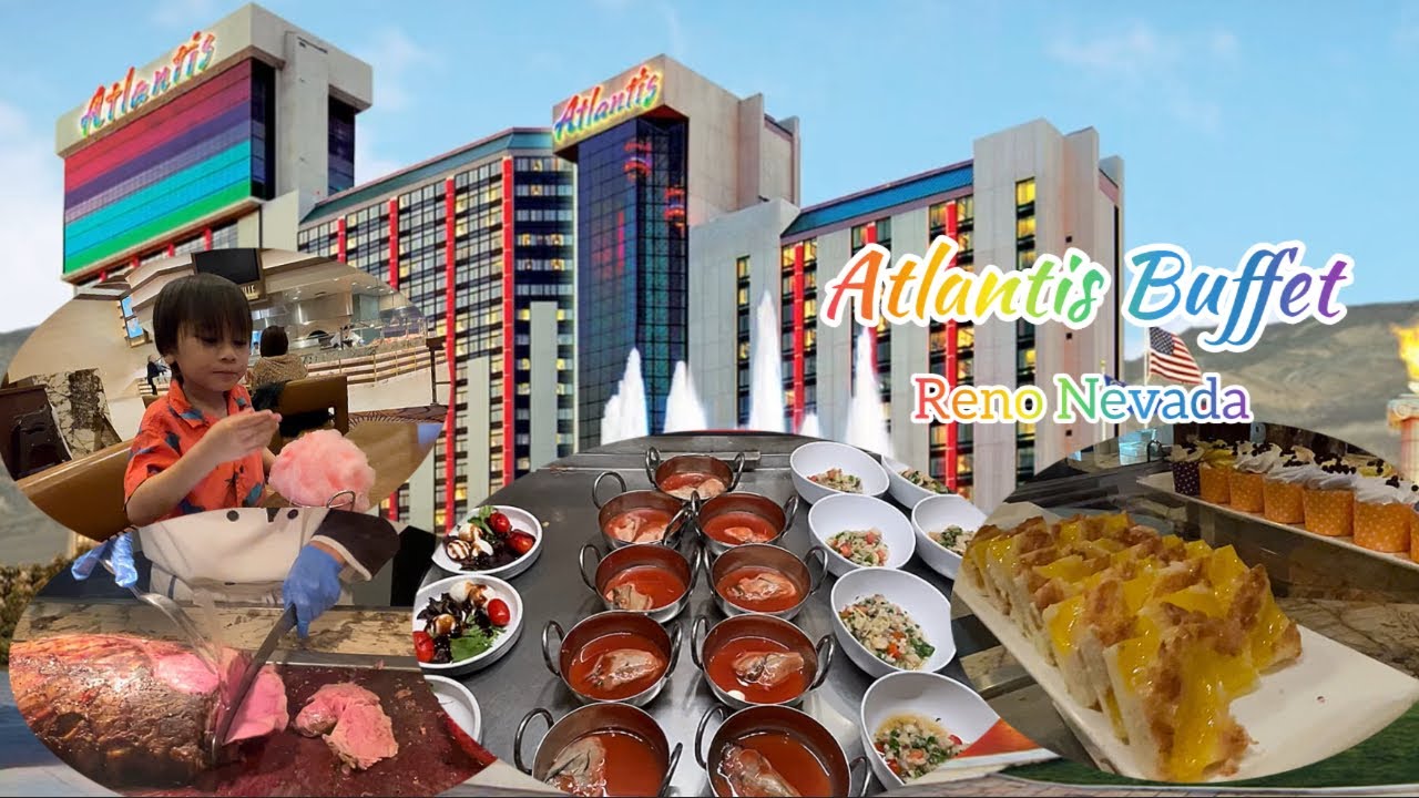 Inside Atlantis Buffet in Reno Nevada | Top Foodie&rsquo;s Buffet#buffet #yummy #yummyfood #nevada 
