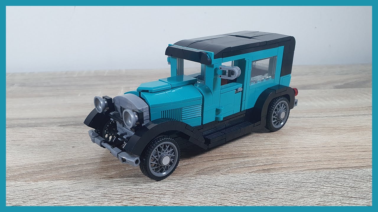 How to assemble a Classic Vintage Car 1929 - DIY